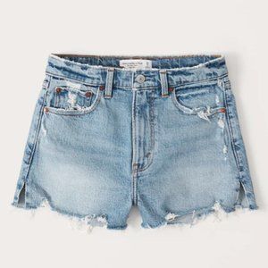New Abercrombie High Rise Jean Short (NWT)